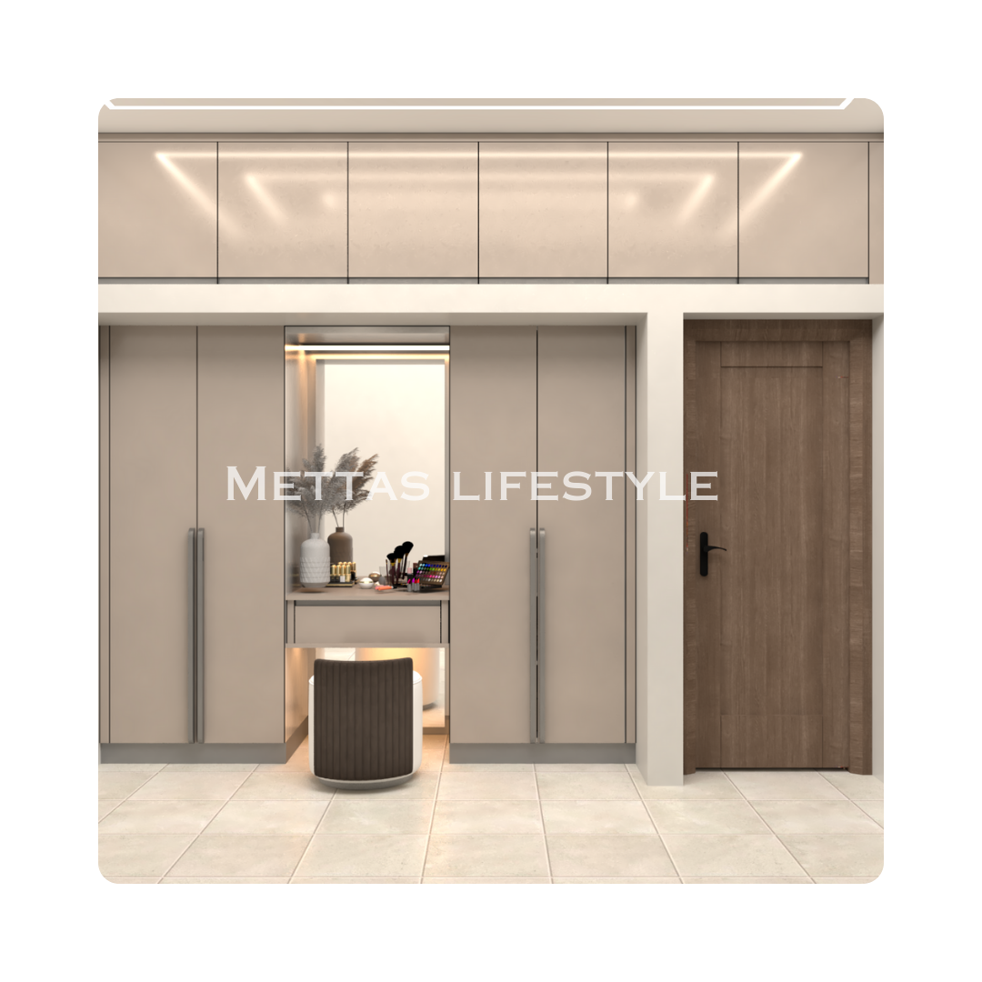 Grey Luxury Modular Wardrobe - Brand Name: Jindal Steel