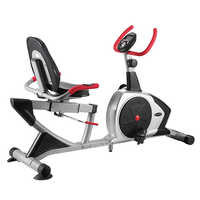 Wc6850 Recumbent Bike - Commercial Grade Exercise Machine | Adjustable Resistance For Strength Gain, User-friendly Manual Operation, Ideal For Weight Loss