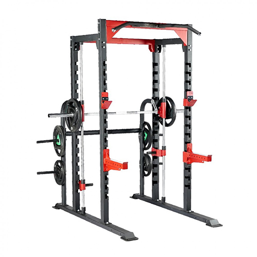 Mu-4003 Half Rack With Smith - Application: Gain Strength