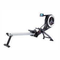 Fm6800 Magnetic Air Rower - Commercial-grade Steel Frame , Magnetic And Air Resistance Systems For Versatile Weight Loss And Strength Gain
