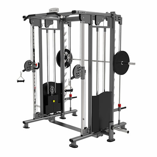 Smith And Functional Trainer And Crossover