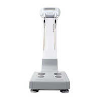 Bc720 Accuniq Body Analyser - Durable Plastic & Metal, Sleek White Design | High-quality Body Composition Metrics Monitoring Device