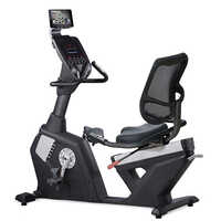 R11 Commercial Recumbent Bike - Sturdy Frame Design | Adjustable Seat, Manual Operation Mode, Ideal For Weight Loss And Strength Gain