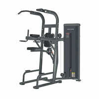 We008 Assisted Chin Dips Machine - Adjustable Manual System, Designed For Weight Loss And Strength Gain | Commercial-grade Fitness Equipment For All Levels