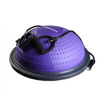 Purple Massage Balance Ball - High-quality Durable Material, Adjustable Size For All Fitness Levels | Commercial Use, Strength And Muscle Gain, Manual Operation, Improves Balance And Coordination