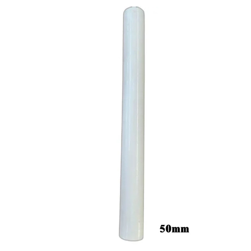 50Mm White Delrin Rod - Plastic Type: Pp