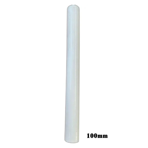 100mm White Delrin Rod