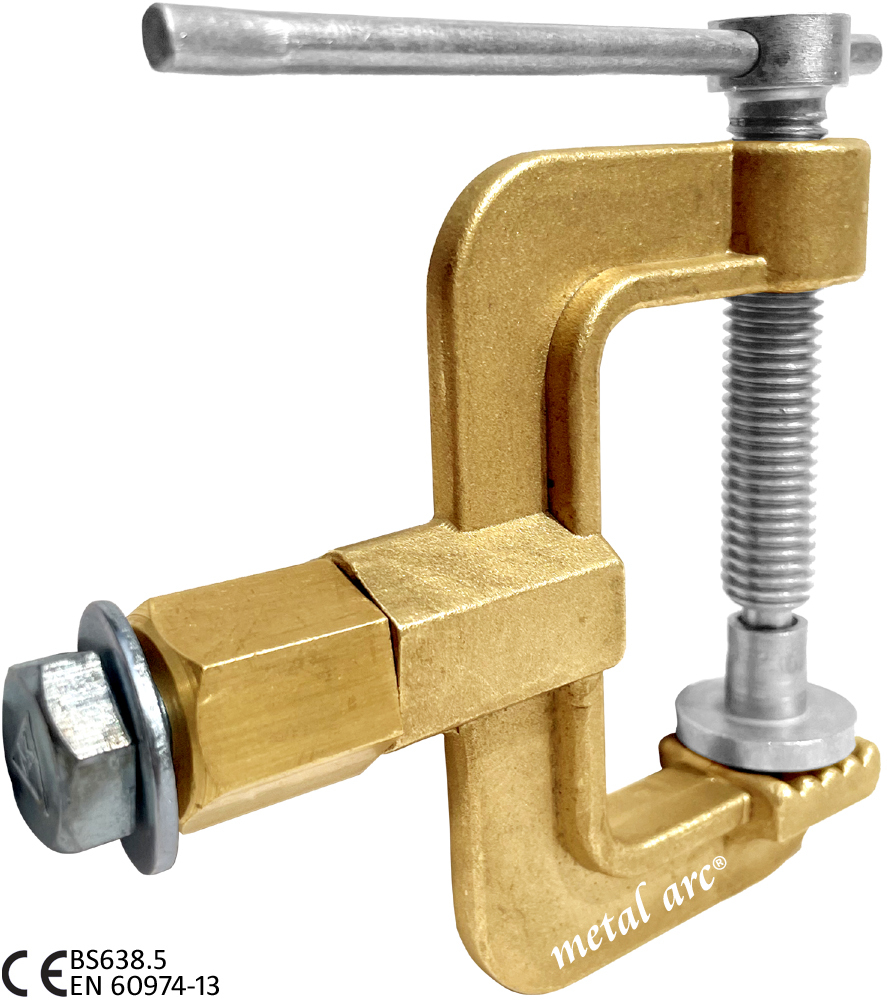 Isi Marked St3 Series C Type Earth Clamp St4b5rl - 800 Amps - Color: Bronze