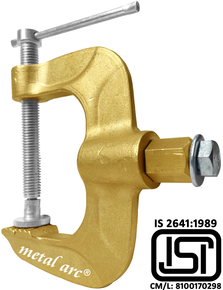 Isi Marked St3 Series C Type Earth Clamp St3b6rl - 1200 Amps