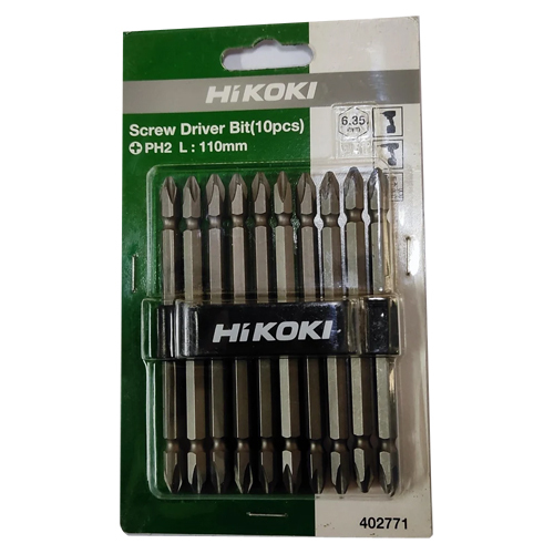 Hikoki Screw Driver Bit - Length: 110 Millimeter (Mm)