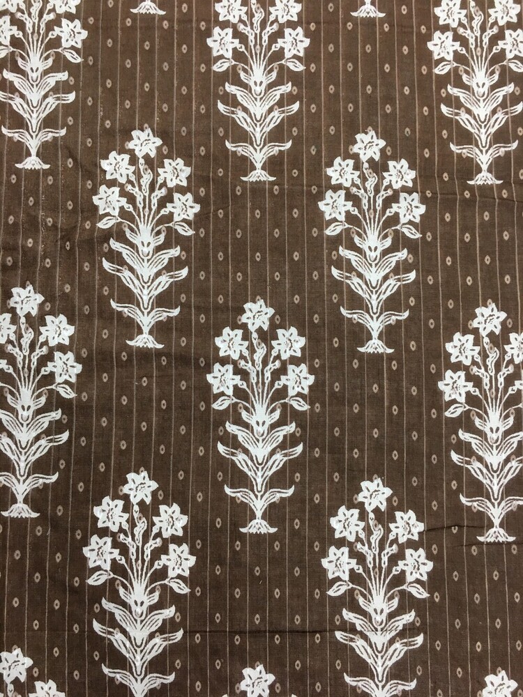 New Screen Printed Dohar - Color: Multi