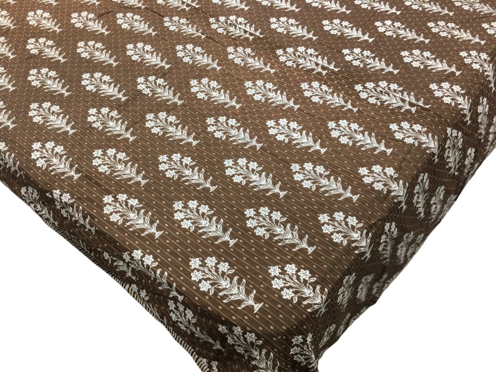 New Screen Printed Dohar - Color: Multi