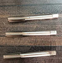 Totem Hss Tap Set - High Speed Steel, Manual Operation, Round Shape | Powder Coated Finish, Tap Wrench Included, Industrial Use