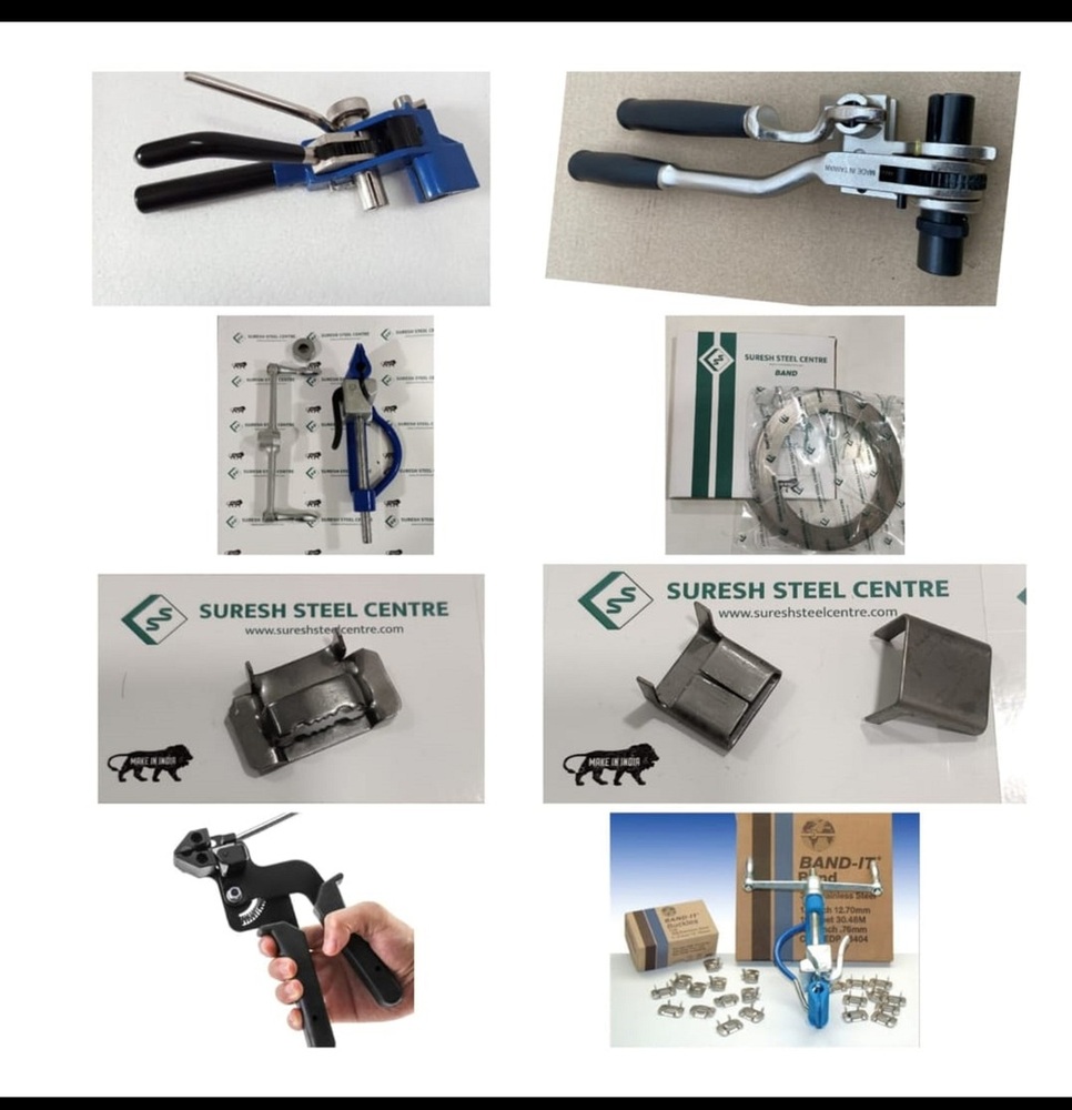Banding Tool for pole mounting strap