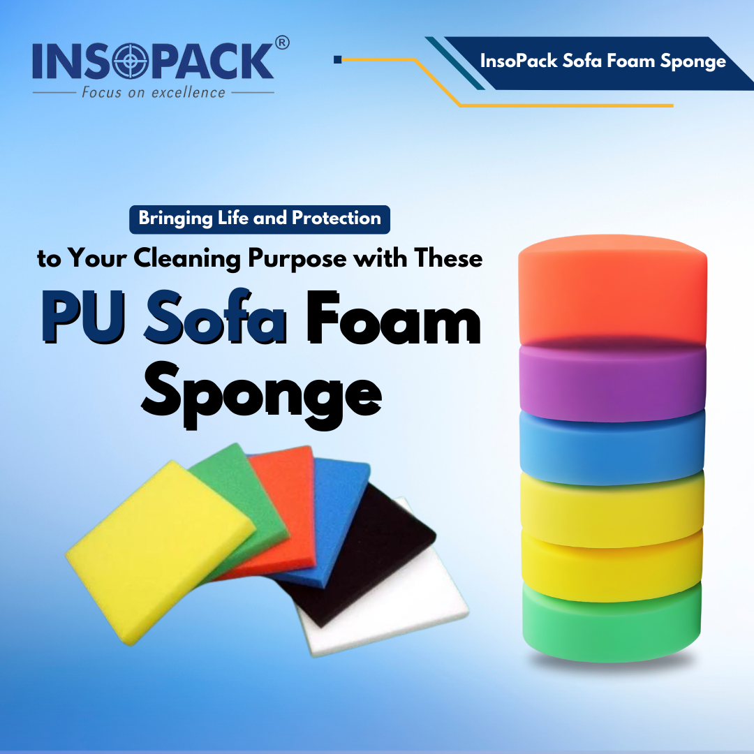 Pu Foam Duster - Pu Foam Material, 10mm Thick Rectangle Shape, Available In Multiple Colors, Sponge Texture, Lightweight Cleaning Tool For Versatile Applications