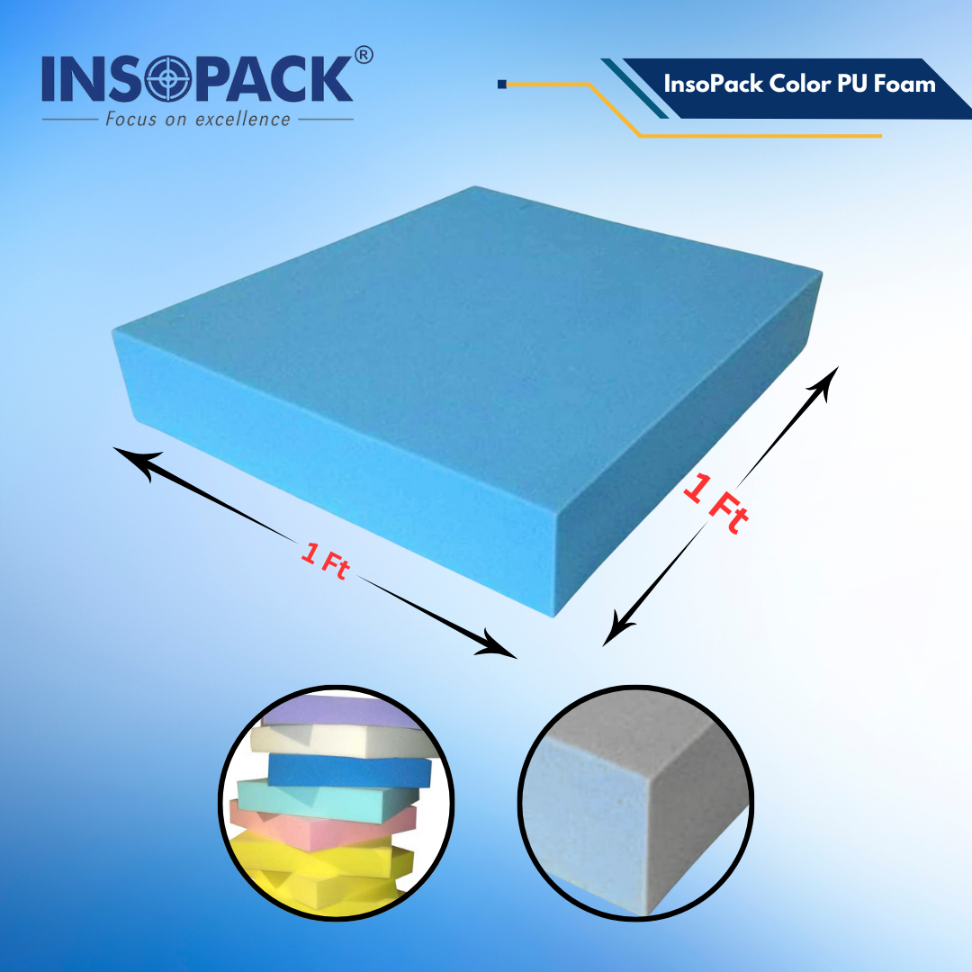 Expanded Polyethylene Foam - Pu Foam, Rectangular Shape, Smooth Texture, Available In Various Colors | Lightweight, Durable, Versatile For Packaging And Insulation
