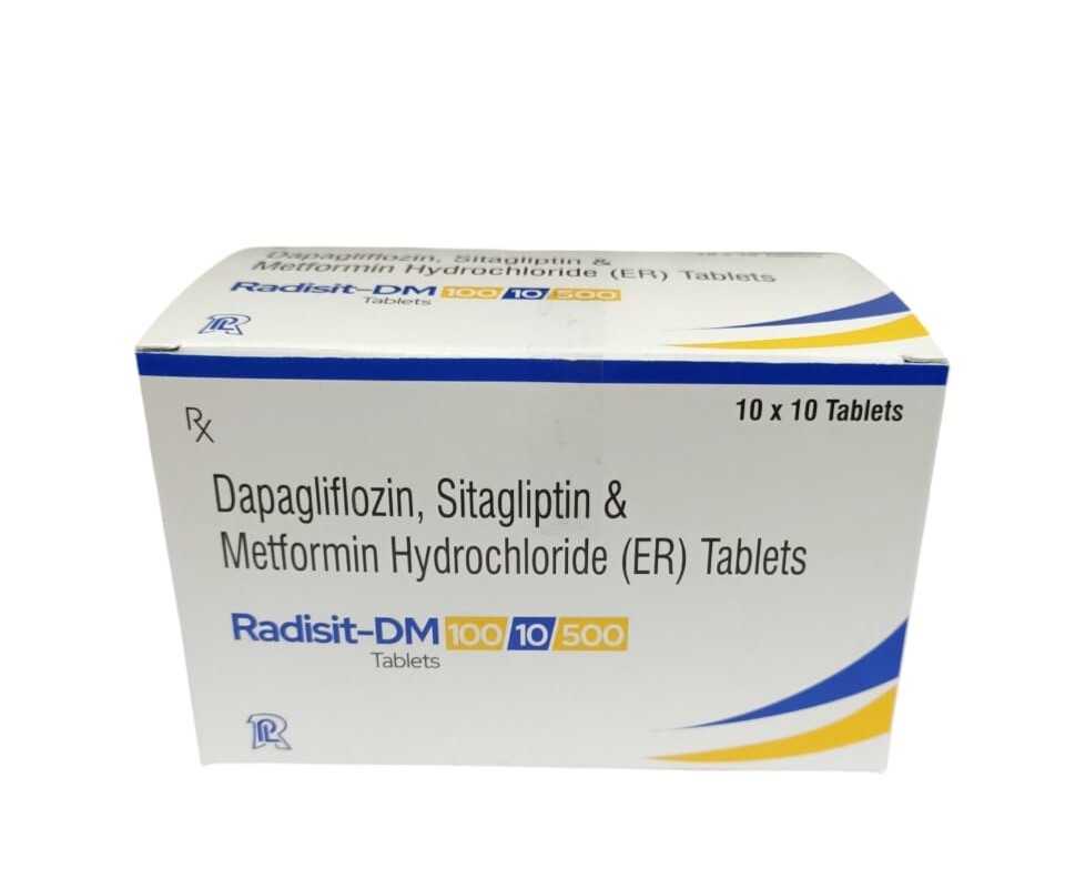 Dapagliflozin Sitagliptin Metformin Tablets