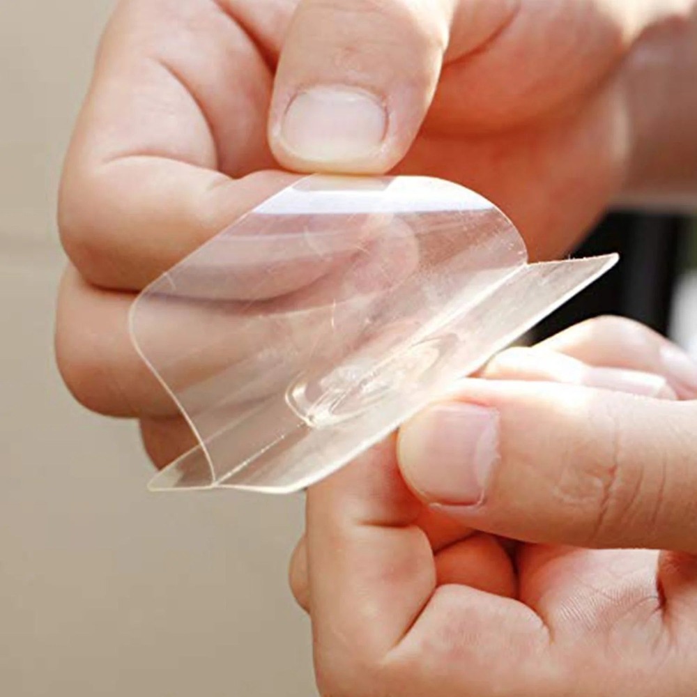 Adhesive Screw Wall Hook - Color: White