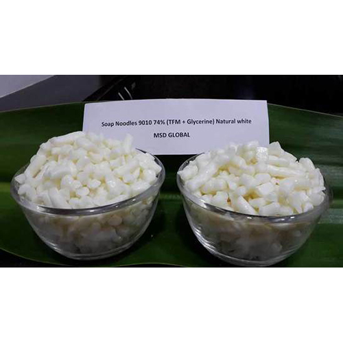 Soap Noodles 9010 74% (Tfm + Glycerin) Natural White - Cas No: 61789319