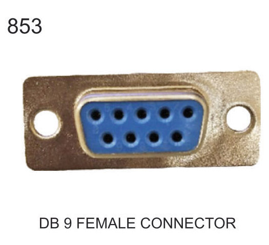 DB 9 FEMALE CONNECTOR