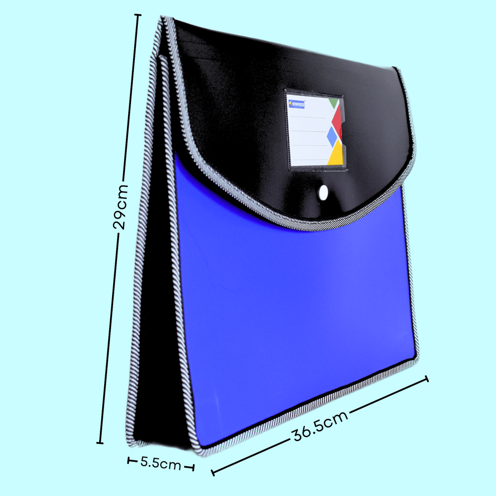 Plastic Button File Folder Matt Matt Opaque