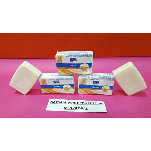 Natural White Toilet Soap - Size: Standard