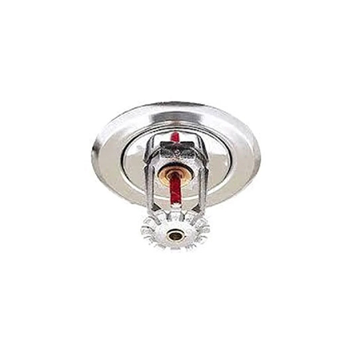 Brass Fire Sprinkler System - Brass Material, Silver Color, 57°C Temperature Range, 50-60Hz Frequency | Reliable Performance for Industrial Use