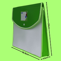 Plastic Button File Folder