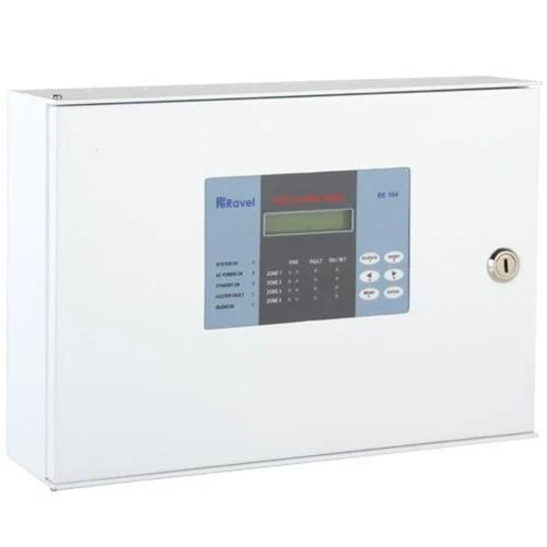 Ravel Re-104r- 4 Zone Fire Alarm Panel - Frequency (mhz): 50 Hertz (hz)