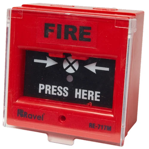 Re-717M Ravel Addressable Manual Call Point - Alarm Light Color: Red