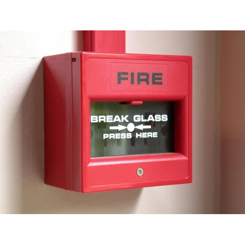 Fire Alarm Manual Call Point - Alarm Light Color: Red