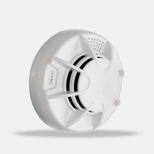 Wireless Smoke Detector - Color: White