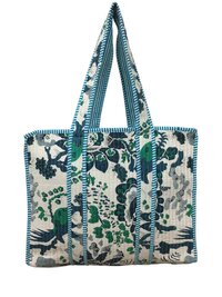 Screen Printed Cotton Tote Bags With Zip