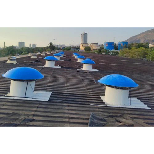 Electric Roof Ventilator - Color: Blue