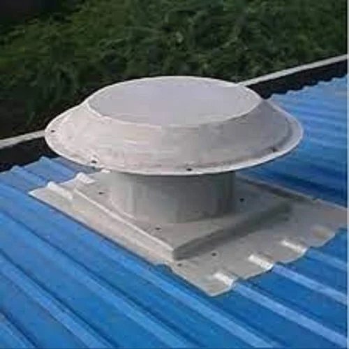 Motorized Roof Exhaust Fans - Color: Silver