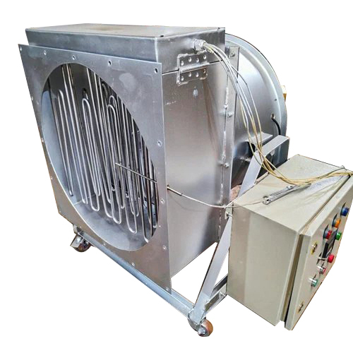 5 Hp Industrial Hot Air Fan - Color: Silver