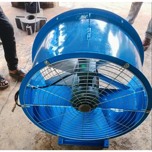 Industrial Tube Axial Fan - Color: Blue