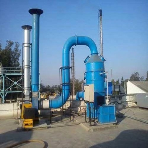 Pp Triple Tower Scrubber With Blower For Chemical Industry - Material: Mild Steel