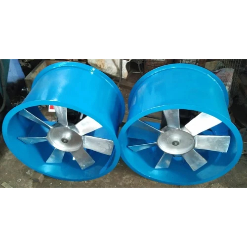 Industrial Ventilation Fan - Color: Blue