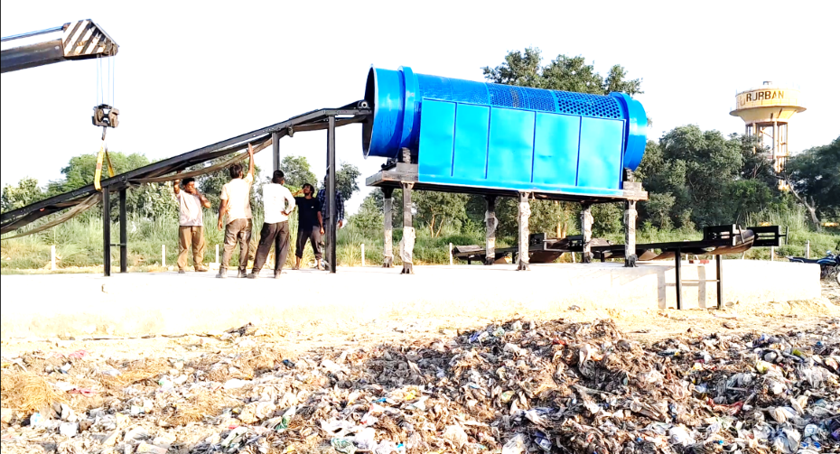 Trommel Screen Machine - Capacity: 100 Ton/day