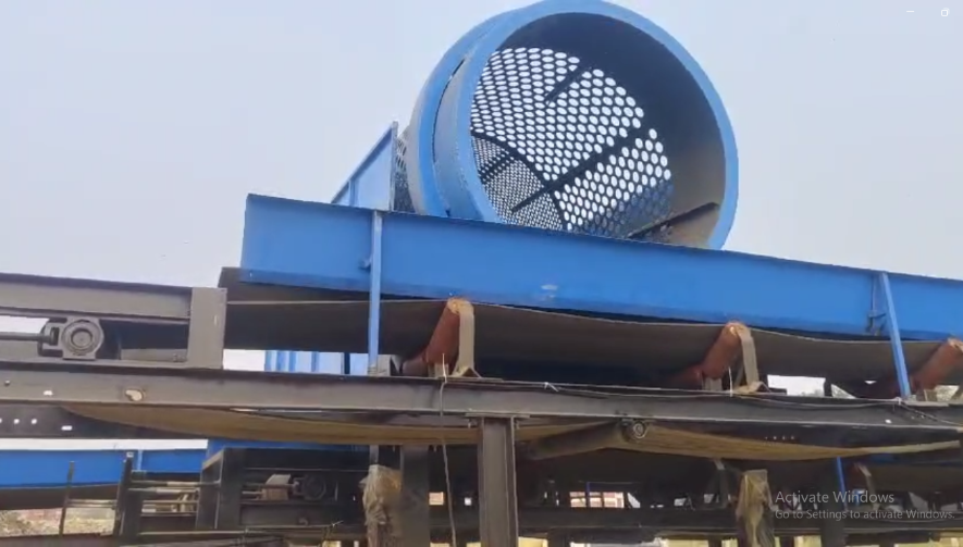 Trommel Screen Machine - Capacity: 100 Ton/day