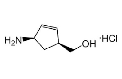 (1S,4R)-(4-Aminocyclopent-2-enyl)methanol hydrochloride