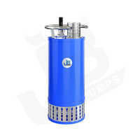 Industrial Submersible Dewatering Pump - Stainless Steel, 30 Kg | High Pressure, Double Seal Tc, Non-clog Impeller, Submerged Suction, 1-year Warranty