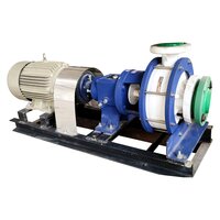 Polypropylene Centrifugal Pump - 75 Mm Inlet/outlet | High-pressure, Electric, Flooded Suction, 50000 Lph Flow Rate, High-quality Seals, Low Maintenance, Chemical-resistant, Ideal For Industrial Applications