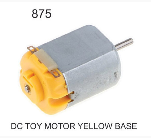 DC TOY MOTOR YELLOW BASE