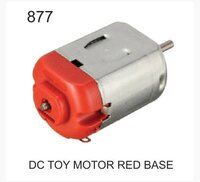 Dc Toy Motor Red Base - 3-12v Dc Operating Voltage, 70 Ma No-load Current, 200 Ma Loaded Current, 1000 Rpm Speed, Compact Design | Ideal For Small Scale Applications