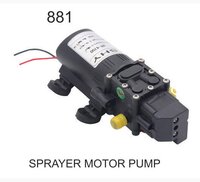 Diaphragn Water  Sprayer Motor Pump - Color: Black