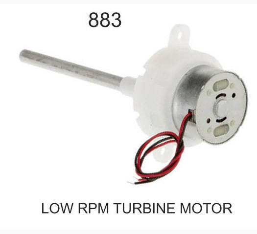 DC 3-12v Low RPM Long Shaft Turbine Worm Gear Motor