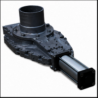 Ash Isolation Valve - Color: Silver