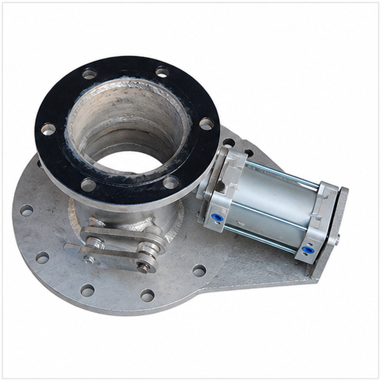 Cup Valve For Ash Handling Plant - Color: Silver